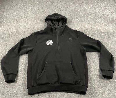Venum UFC Strike Hoodie Mens XL Black Full Zip Pockets MMA Fighting Sports - Image 1 of 4
