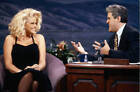 Model Anna Nicole Smith during an interview with host Jay Leno - 1992 TV Photo 1