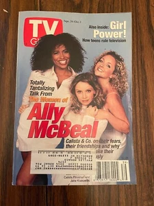 1998 TV GUIDE- ALLY McBEAL - Picture 1 of 1