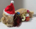 Russ Berrie Stuffed Yellow Labrador Retriever Dog Pup AMBER 12' Winter Christmas