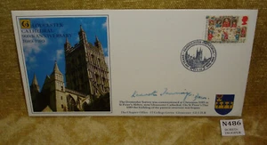GB GLOUCESTER CATHEDRAL 900. ANNIV 1089-1989 COVER SIGNIERT DEAN REV JENNINGS SHS - Bild 1 von 4