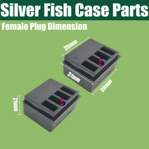 Ebike Silver Fish connector Discharge Plug male/felmale Soleplate Plate parts - Picture 1 of 17