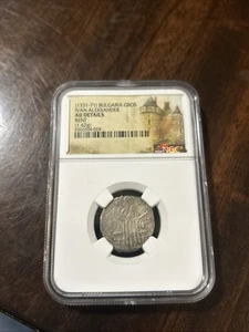 Bulgaria - Middle Ages - Ivan Aleksander (1331-71) Silver Gros XF45 NGC - Picture 1 of 2