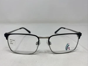 Marco de gafas de borde completo de metal negro indestructible IN25 C4 48-15-130 BG84 - Imagen 1 de 8