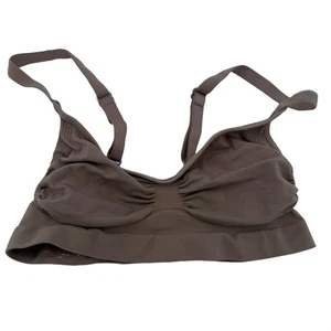 Skims Seamless Sculpt Bralette Bra Brown NWOT Size Small - Picture 1 of 3