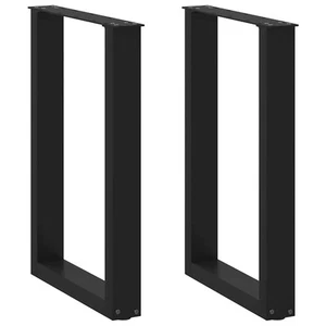 Coffee Table Leg Side Sofa Accent End Table Leg Accessory U-Shaped Steel vidaXL - Picture 1 of 9