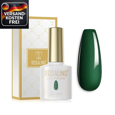 UV Nagellack Grün Gel 15ml Nagellack Soak off Nail Gel Polish UV LED Langlebige  - Bild 1 von 4