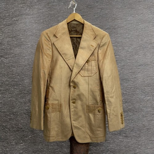 GUCCI Giacca Sartoriale 44 Velluto a coste Orn Uomo Autentica #ED ZGA