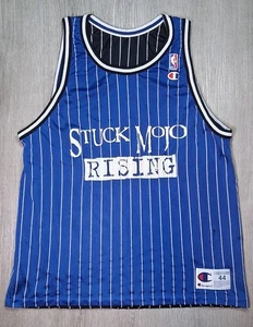Vintage 1999 Stuck Mojo Band Champion Jersey Size 44 (Large) Concert Purchase - Picture 1 of 11
