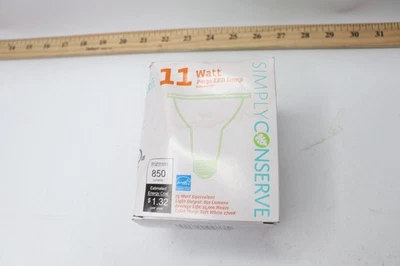 (1-Pk) Simply Conserve LED Light Bulb Plastic Warm White PAR30 850lm 75W - Image 1 of 4