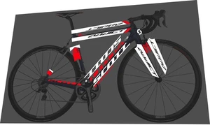 SCOTT Addict (2015) Team Issue Frame Decal Set - Picture 1 of 4