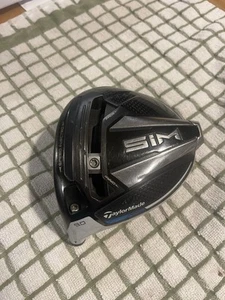 Taylormade SIM Driver Head Only 9 Degree Left Handed - Picture 1 of 7