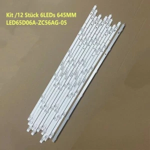 Tira LED Tiras Haier LU65C61 LU65J71 LED65D06A-ZC56AG-05 30365006007 - Imagen 1 de 6