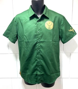 JAGERMEISTER Promo Short Sleeve Button Down Shirt Octoberfest Size Small - Picture 1 of 5