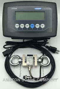 SPRING SHOCK SMASHER COMPRESSION SCALE 10,000 LB S-TYPE LOAD CELL LCD INDICATOR - Picture 1 of 24