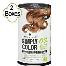 Schwarzkopf Simply Color Permanent Hair Color 7.5 Almond Brown
