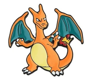 Pokemon Charizard 1" Tall Enamel Metal Pin - Picture 1 of 1