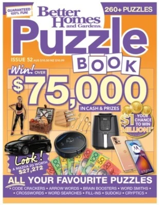 Better Homes and Gardens PUZZLE BOOK Issue 52 - Image 1 of 3