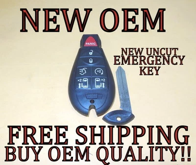 LIKE NEW OEM CHRYSLER TOWN & COUNTRY KEY REMOTE FOB FOBIK IYZ-C01C 68066873 - Image 1 of 2