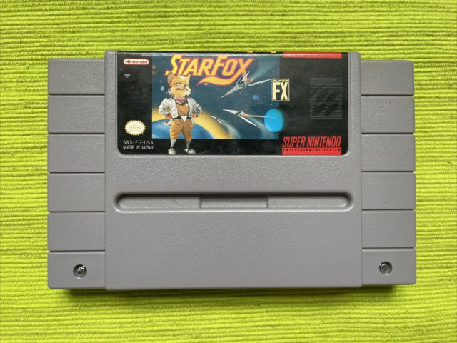 Jogo Star Fox Original - SNES - Sebo dos Games - 10 anos!