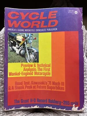 Cycle World - January, 1971 - Image 1 of 2