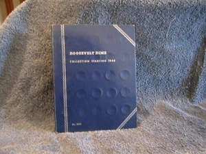 9029 Whitman Münzordner Roosevelt Groschen Sammlung ab 1946 - - leer 1945 - Bild 1 von 6