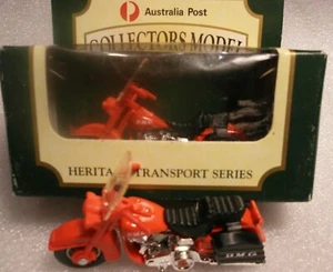 MATCHBOX Australian post heritage transport series motorcycle 618 20 - Bild 1 von 2