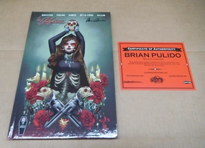 La Muerta Retribution #1 Hardcover SIGNED W/COA Brian Pulido Coffin Lady Death - Picture 1 of 3