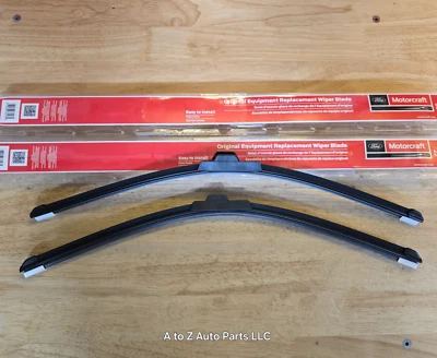 NEW 09-24 Ford F-150, 11-24 Super Duty LH & RH 22 INCH Wiper Blades (2), OEM Foto 1 de 2