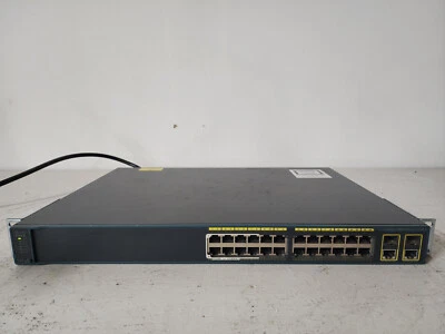 Cisco Catalyst 2960 Plus Series PoE-8 WS-C2960+24LC-L 24-Port Switch - Image 1 of 4
