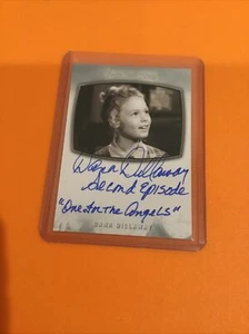 2020 Twilight Zone Archives Dana Dillaway Auto Autograph Inscription SSP - Picture 1 of 2