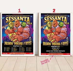 Custom Sessanta 2025 Tour V2.0 US Poster - Picture 1 of 1