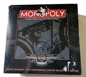 Harley Davidson 95th Anniversary Limited Collectors Edition Monopoly Gamer nice - Picture 1 of 12