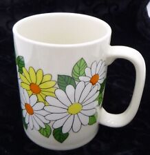 Vintage 70's Japan  Otagiri Daisy Flowers Tea Coffee Mug