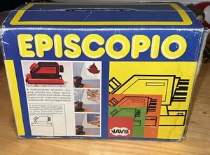 Vintage Navir Episcopio Multi-Purpose Art Enlarger Opaque Projector Tested Works - Picture 1 of 12