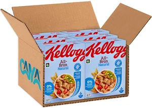 6x All Bran Natural 100% Vollkornprodukte ohne Zuckerzusatz 450g - Bild 1 von 6