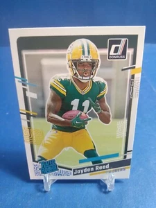 Jayden Reed 2023 Donruss Rated Rookie Green Bay Packers - Picture 1 of 4