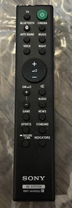 GENUINE SONY RMT-AH500U SOUNDBAR REMOTE CONTROL HTS350 SAWS350 SAS350 SA-WS350 - Picture 1 of 2