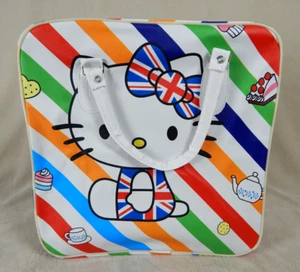 Hello Kitty Large Capacity Brittish Travel Carry On Tote Bag with Handles New - Picture 1 of 4