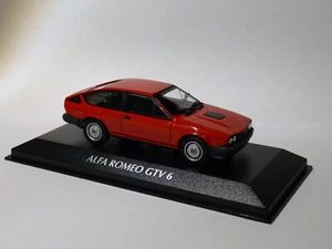 Alfa Roméo GTV 6 de 1983 Rouge au 1/43 de Minichamps / Maxichamps 940120140 - Imagen 1 de 5