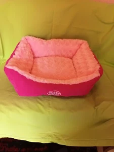 Hundekörbchen Komfortbett S Softplüsch Wildlederoptik 45x40x18 weich gepolstert - Bild 1 von 12