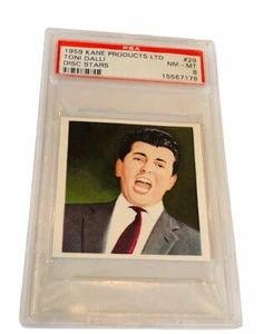 Disc Stars Kane Products LTD England Trading Card PSA 8 Toni Dalli 1959 Vintage #29 - Bild 1 von 3