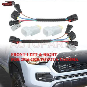 For 2016-20 Tacoma SR SR5 TRD Conversion Headlights Wiring Adapters Front L & R - Foto 1 di 11