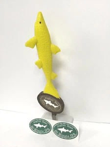 Dogfish Head 60 Minute IPA Beer Neon Yellow Tap Handle - New in Box & F/S 12.5" - Picture 1 of 4