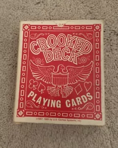 Vintage Crooked Deck Playing Cards by US Games Systems Inc. *Over Sized Cards* - Bild 1 von 8