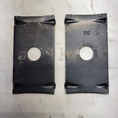 Dodge Ram 2500 3500 Dana 60 70 1994-01 eje trasero placas de perno en U superior Foto 1 de 2