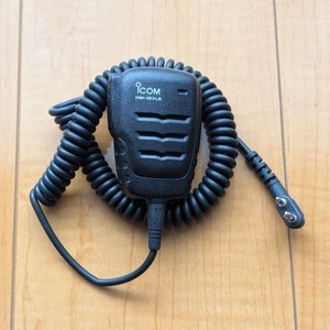 Części ONly ICOM HM-183LS Bezprzewodowy mikrofon głośnikowy Wodoodporny z Japonii Używany - Zdjęcie 1 z 12
