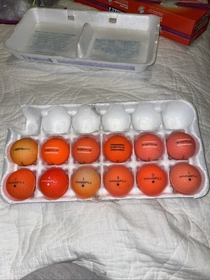 Maxfli StraightFli Golf Balls (12 Pack)5A - Image 1 of 2