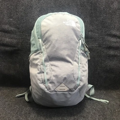 Mochila de día The North Face NF0A3KVA Vault 26L sistema FlexVent verde azulado y gris Foto 1 de 4
