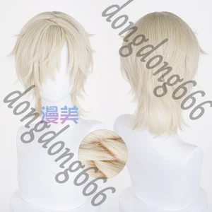 Identity Ⅴ Periwig Grave Keeper Cosplay Hairpiece Gabal Anime Wigs Toupee Gift - Picture 1 of 6